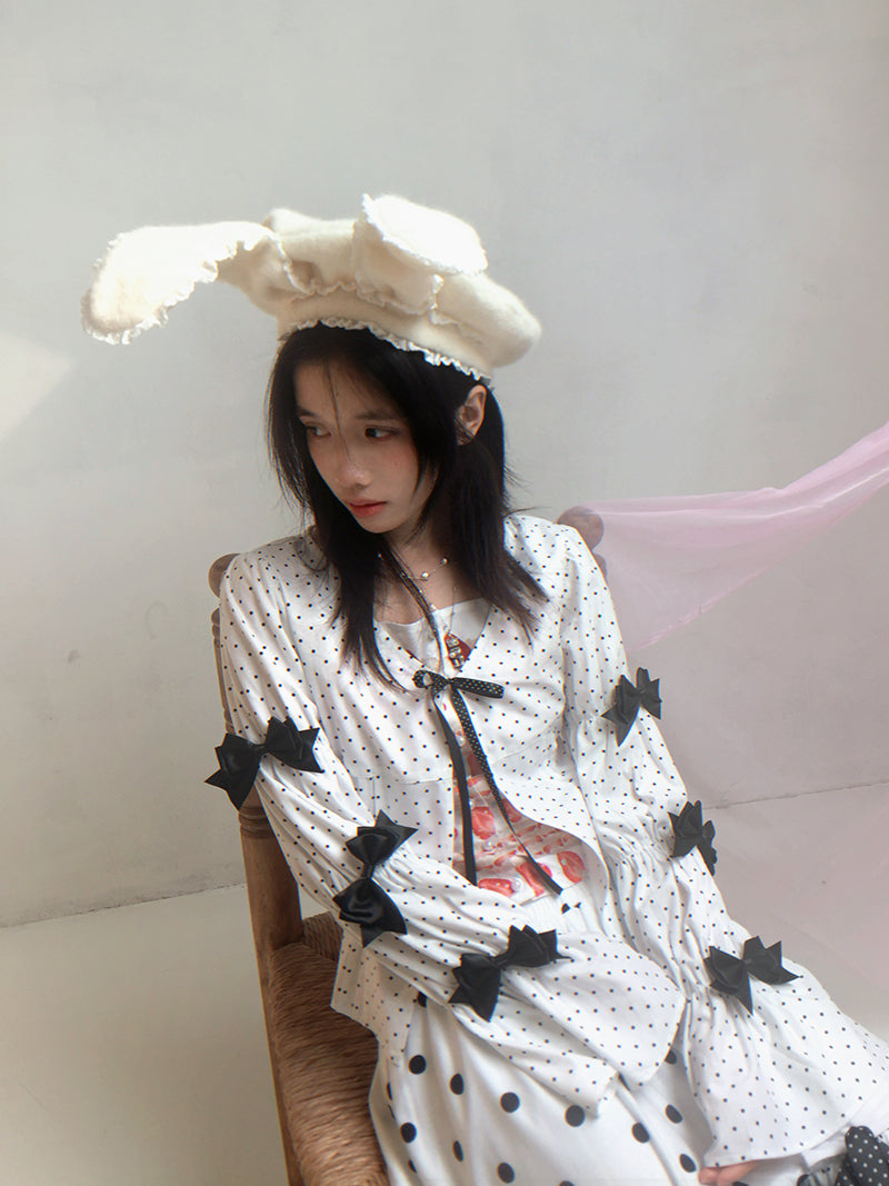 Patchwork Print Fitted Long-Sleeve Shirt【s0000014523】