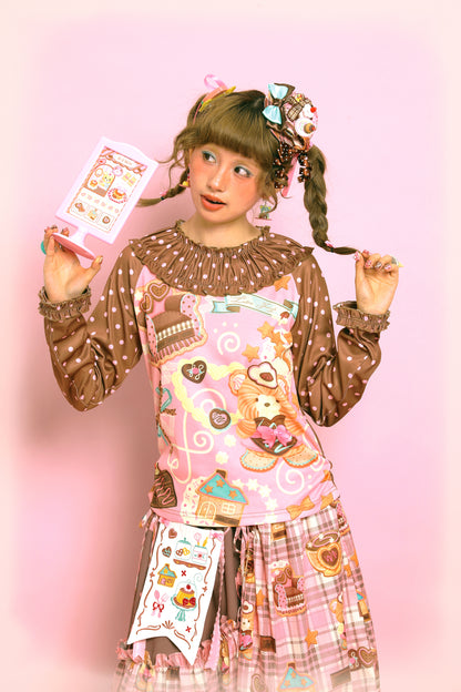 Polka Dot Lace Collar Base Layer【s0000014516】