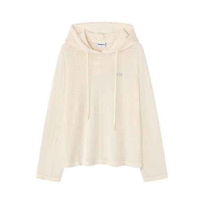 Island Floating Hooded Knit Top【s0000015679】