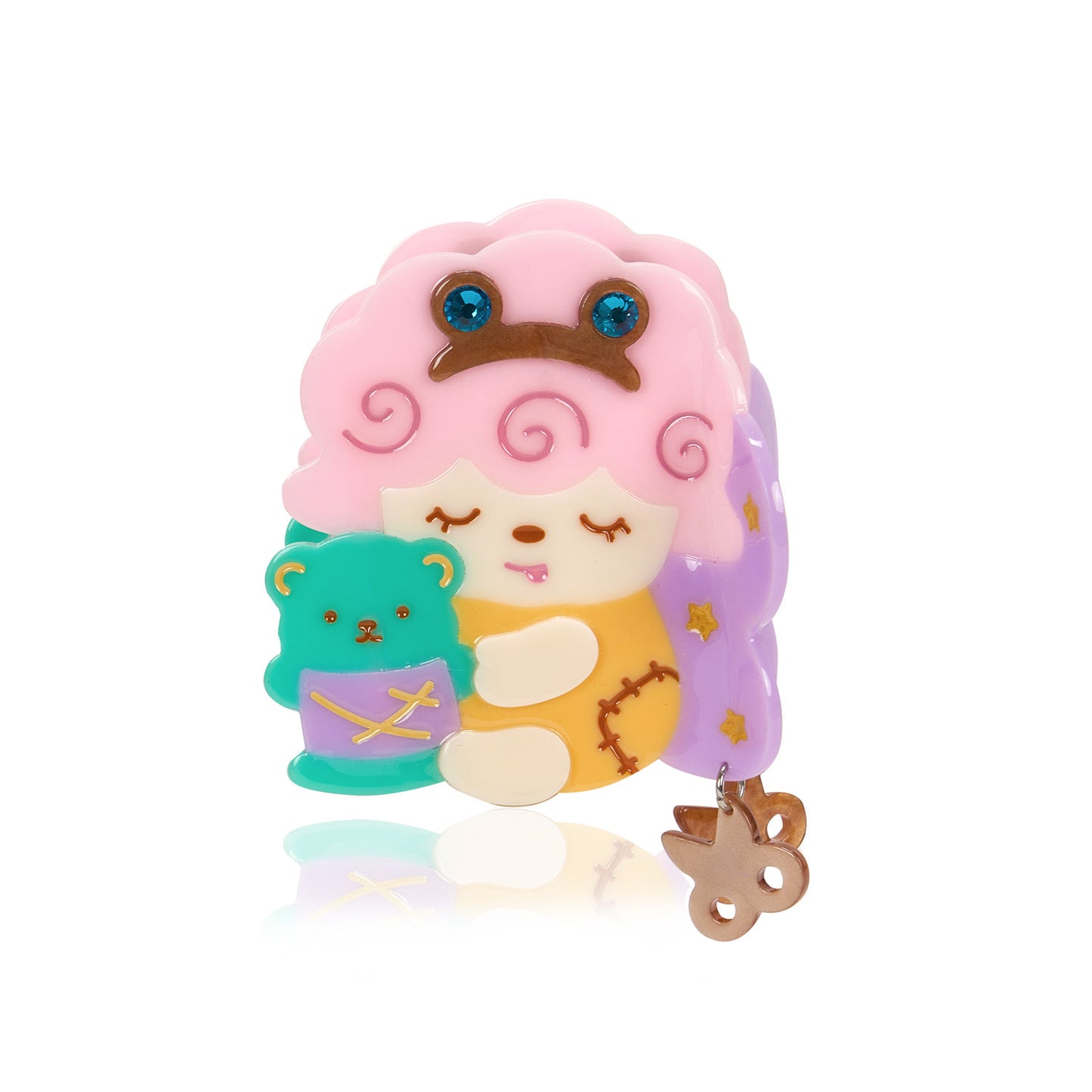 Acrylic Acetate Lamb Grab Clip【s0000015579】