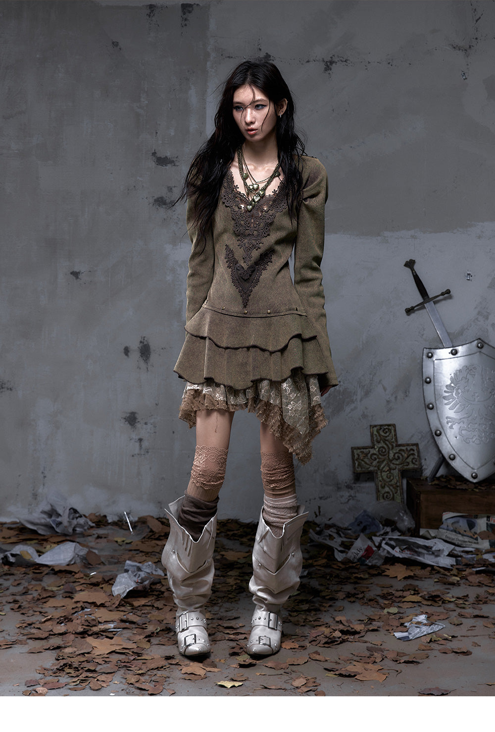 Palace Pure Desire Deep V-Neck Dress【s0000014657】