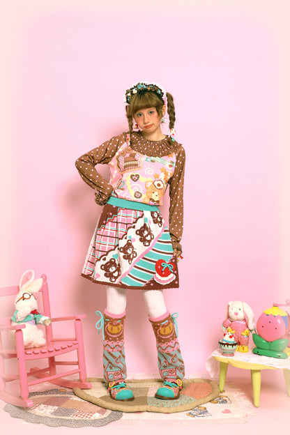 Polka Dot Lace Collar Base Layer【s0000014516】