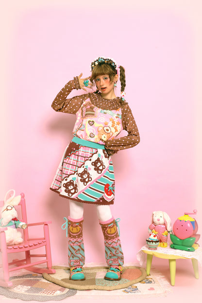 Polka Dot Lace Collar Base Layer【s0000014516】