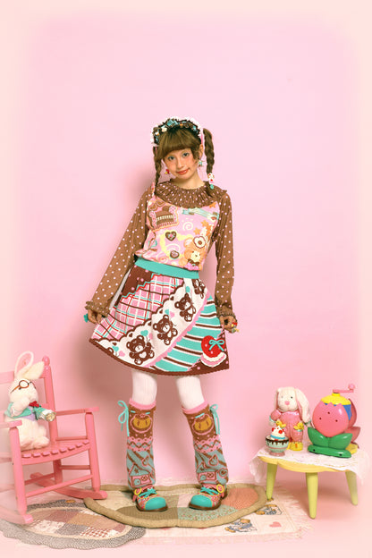 Polka Dot Lace Collar Base Layer【s0000014516】