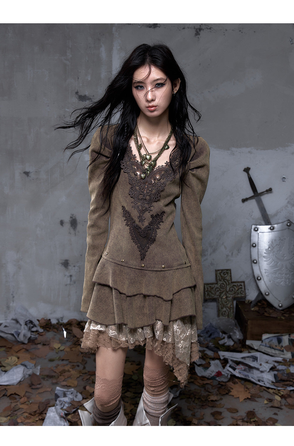 Palace Pure Desire Deep V-Neck Dress【s0000014657】