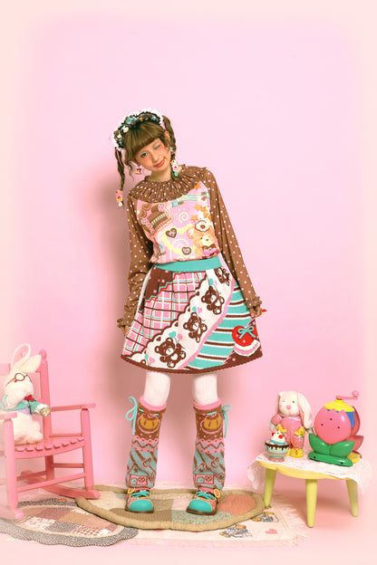 Polka Dot Lace Collar Base Layer【s0000014516】