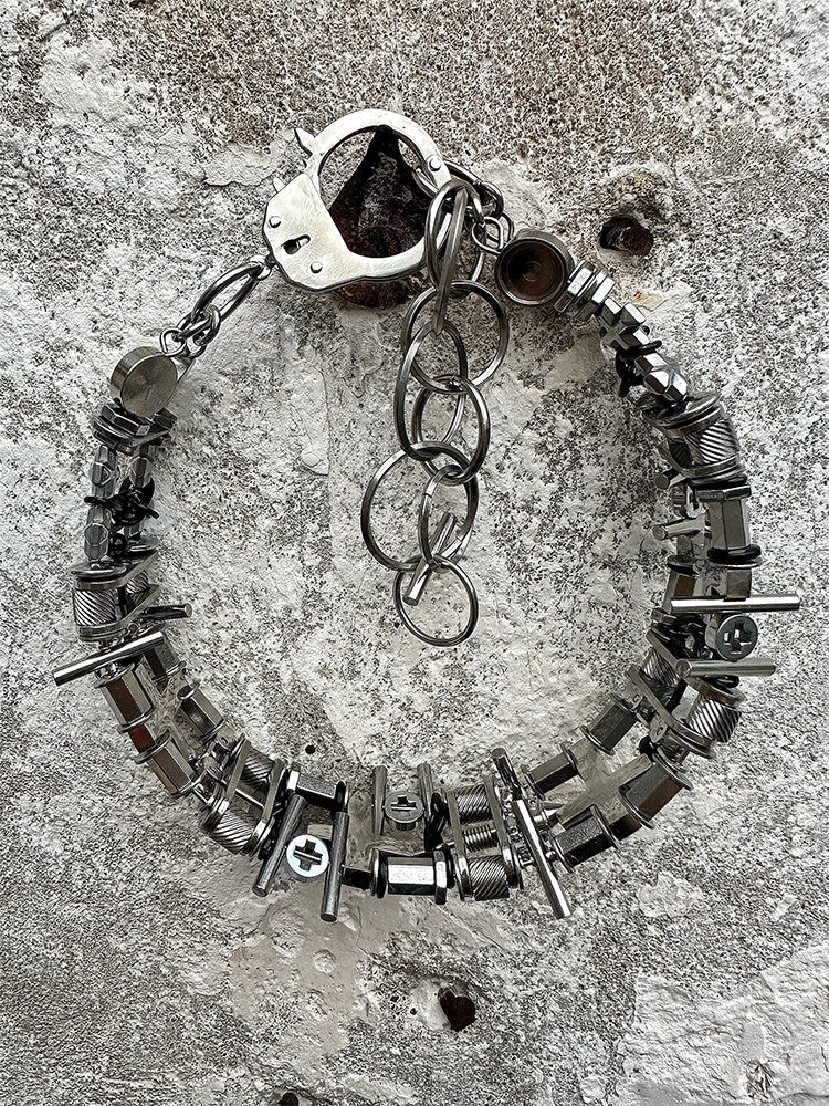 Hardcore Punk Choker Clavicle Chain【s0000018888】