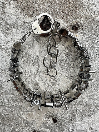 Hardcore Punk Choker Clavicle Chain【s0000018888】