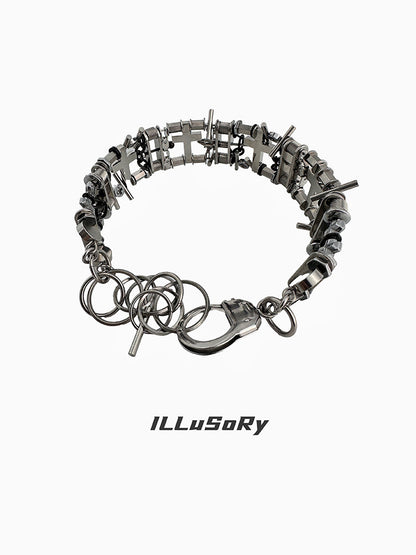 Hardcore Punk Choker Clavicle Chain【s0000018888】