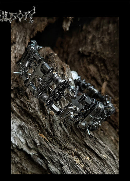 Hardcore Punk Choker Clavicle Chain【s0000018888】