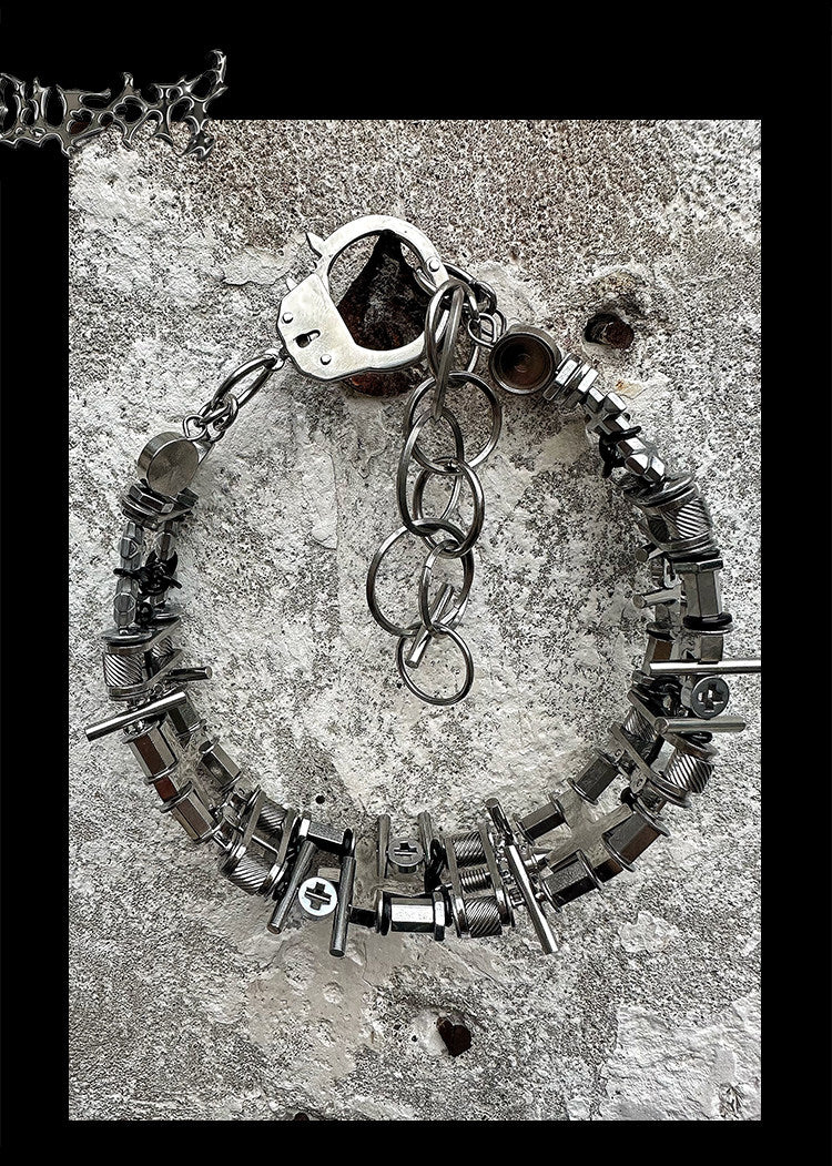 Hardcore Punk Choker Clavicle Chain【s0000018888】