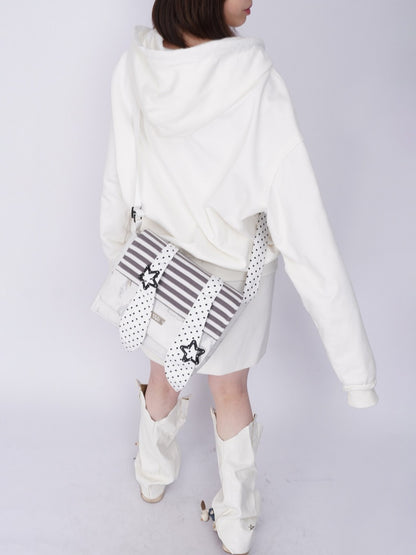 Rabbit Ear Tote Large Capacity Shoulder & Crossbody 2way Bag【s0000015974】
