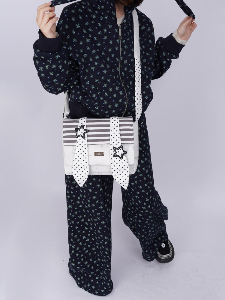 Rabbit Ear Tote Large Capacity Shoulder & Crossbody 2way Bag【s0000015974】