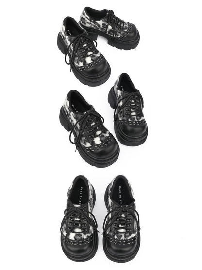 Leopard Print Versatile Platform Shoes【s0000015978】