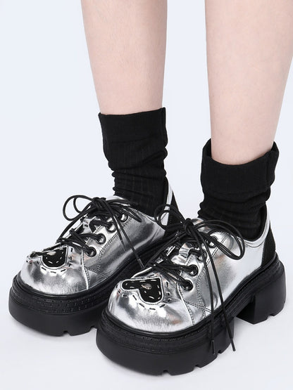 Functional Style Subculture Platform Shoes【s0000015979】