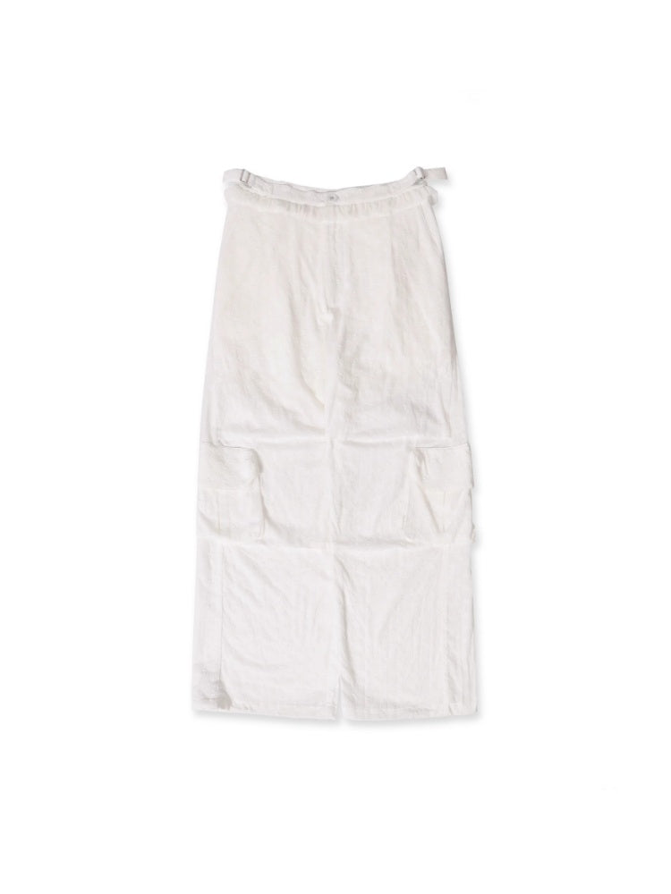 Cotton Jacquard Texture Cool Breathable Waistband Lace Pants【s0000012721】