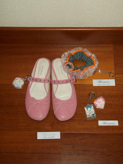 Vintage Check Contrast Pleated Double Lace Scrunchie【s0000012747】