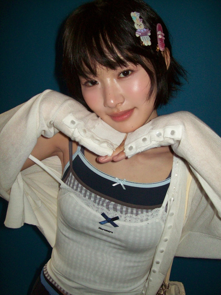 Dream Series Cute Ribbon Acetate Handmade Bunny Hairpin【s0000012748】