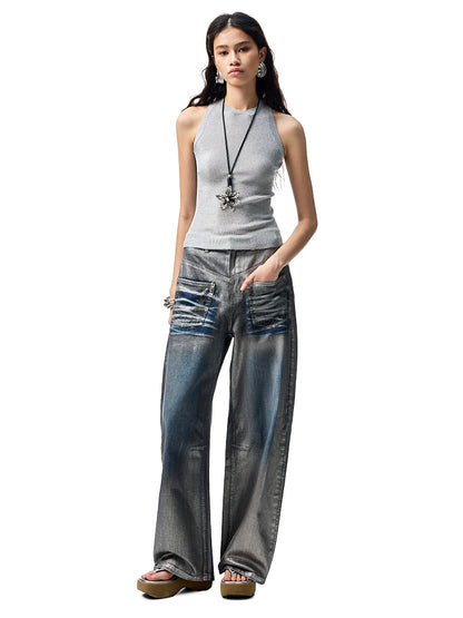 Back Cutout Cable Knit Sleeveless Tank Top【s0000012929】