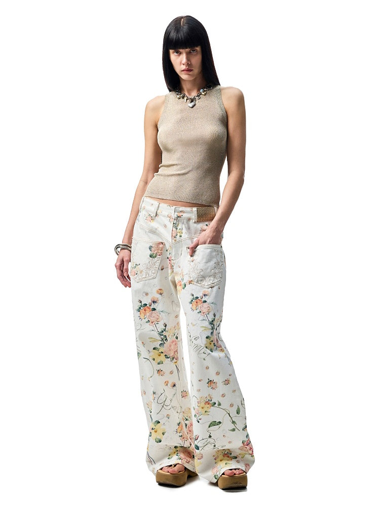 Back Cutout Cable Knit Sleeveless Tank Top【s0000012929】