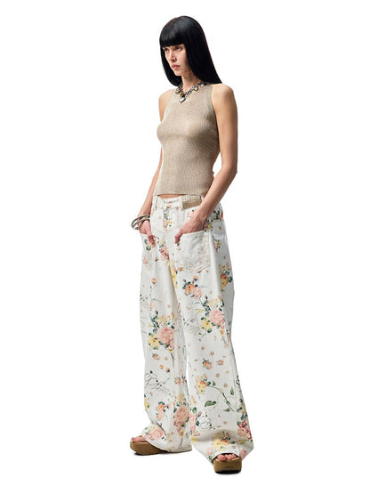 Back Cutout Cable Knit Sleeveless Tank Top【s0000012929】