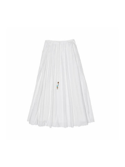 Striped Contrasting Beaded Loose A-line Skirt【s0000012894】