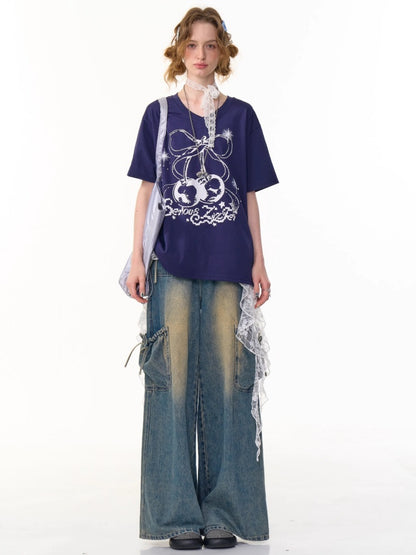 Irregular Layered Ruffle Lace Wrap Skirt【s0000013088】