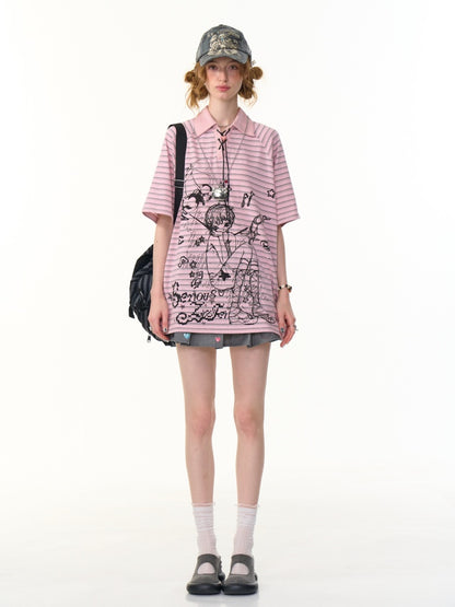 Animal Print High Waist Pleated Skirt【s0000013105】