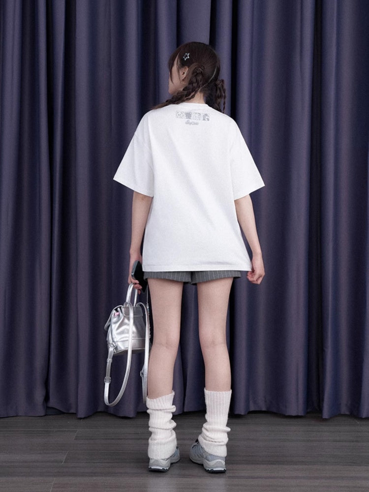 Video Game Club Original Print Star T-Shirt【s0000013116】