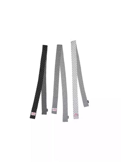 Polka Dot&Stripe Reversible Scarf【s0000013388】