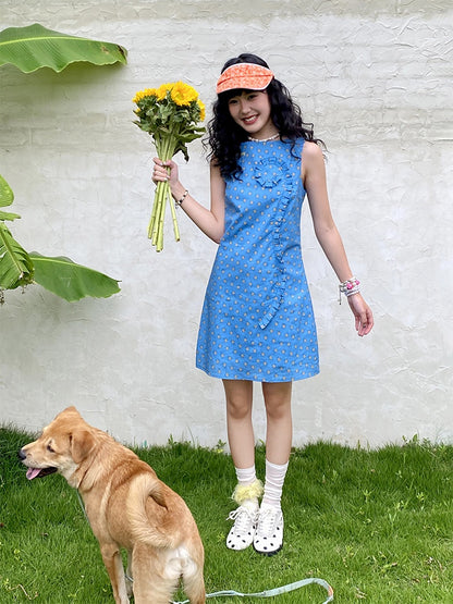 "Lime Fragrance" Seaside Resort Dress【s0000013417】