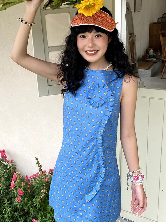 "Lime Fragrance" Seaside Resort Dress【s0000013417】
