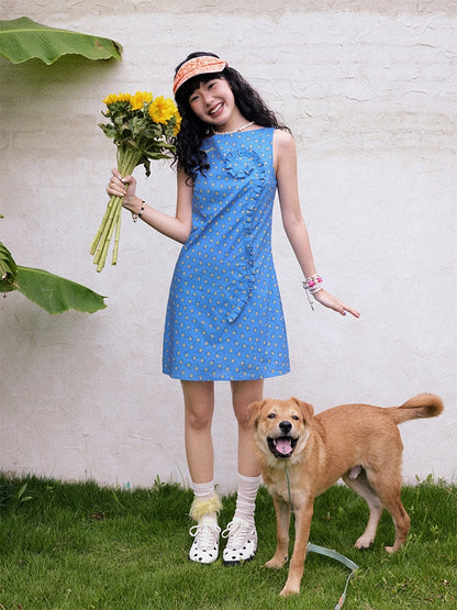 "Lime Fragrance" Seaside Resort Dress【s0000013417】