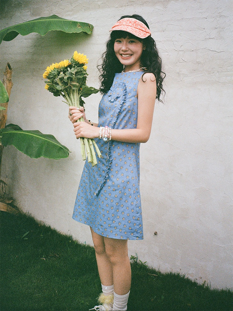 "Lime Fragrance" Seaside Resort Dress【s0000013417】