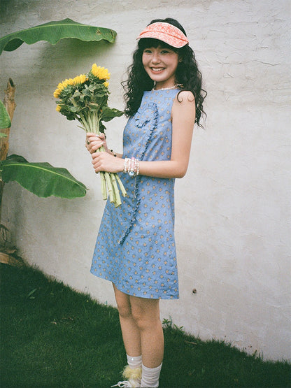 "Lime Fragrance" Seaside Resort Dress【s0000013417】