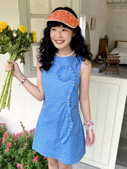 "Lime Fragrance" Seaside Resort Dress【s0000013417】