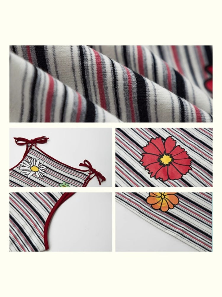 "Wild Daisy" Striped Camisole【s0000013419】