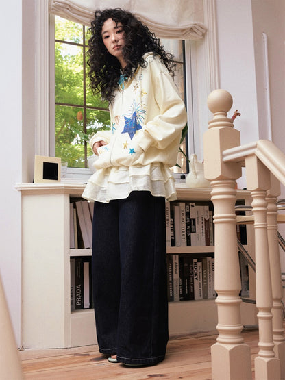 "Love in Fog Harbor" Cake Short Skirt【s0000013420】