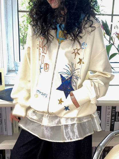 "Love in Fog Harbor" Cake Short Skirt【s0000013420】