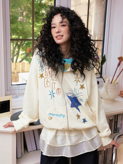 "Love in Fog Harbor" Cake Short Skirt【s0000013420】