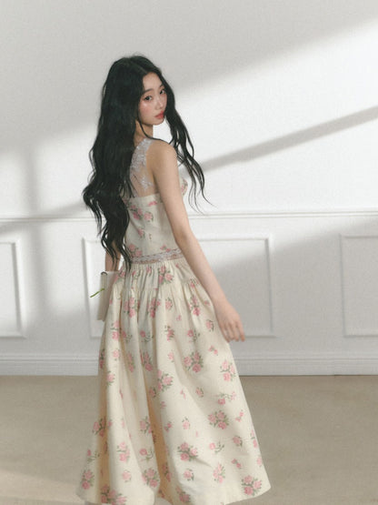 [Manhua Post] Office Original Lace Design Bandeau Skirt【s0000013548】