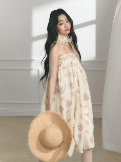 [Manhua Post] Office Original Lace Design Bandeau Skirt【s0000013548】