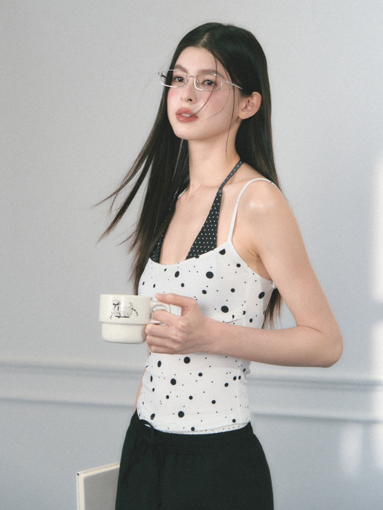 [Baileys Dessert Wine] Original Multi-Color Print Design Camisole【s0000013551】