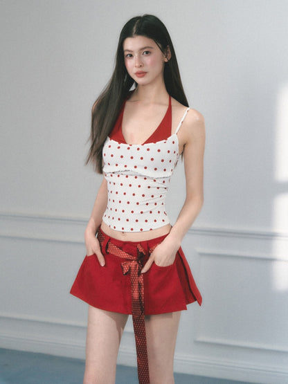 [Baileys Dessert Wine] Original Multi-Color Print Design Camisole【s0000013551】