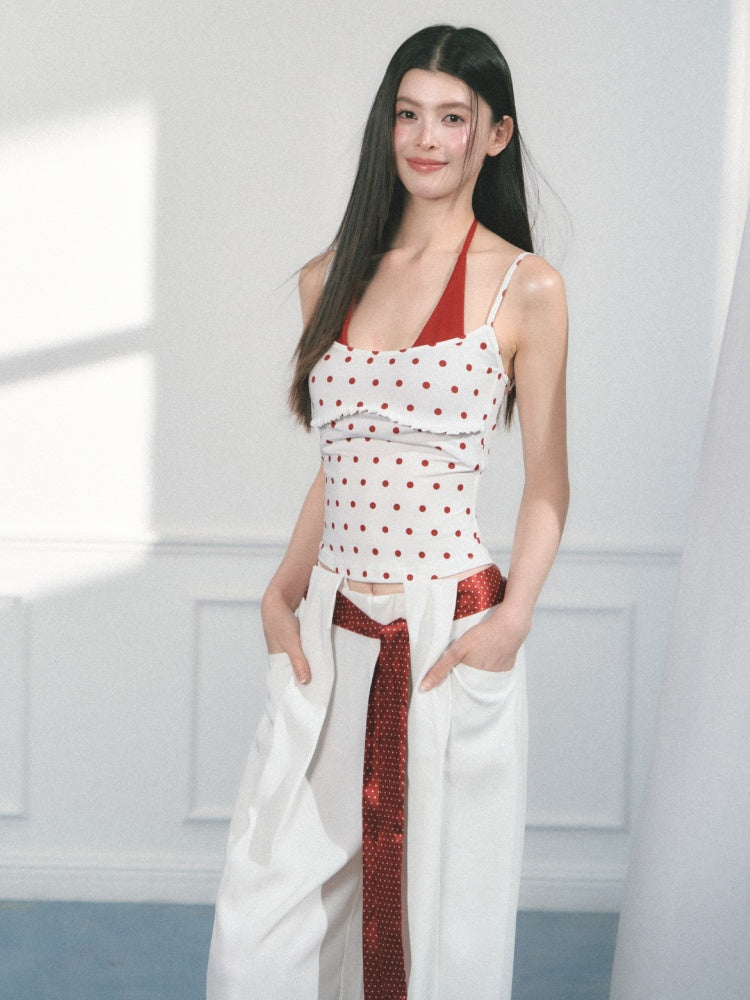 [Baileys Dessert Wine] Original Multi-Color Print Design Camisole【s0000013551】
