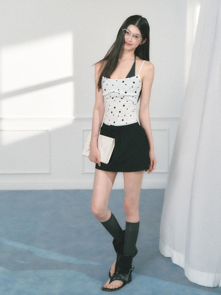 [Baileys Dessert Wine] Original Multi-Color Print Design Camisole【s0000013551】