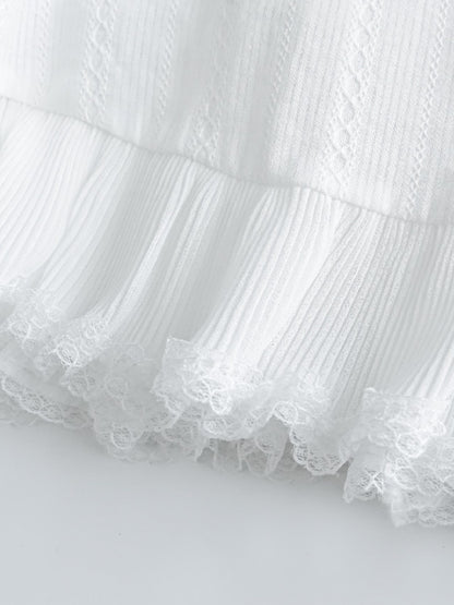 [Early Morning Vanilla] Original Design Solid Color Pleats Skirt Dress【s0000013552】