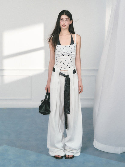 [Baileys Sweet Wine] Multi-Color Halter Neck Slim Bra Top【s0000013554】