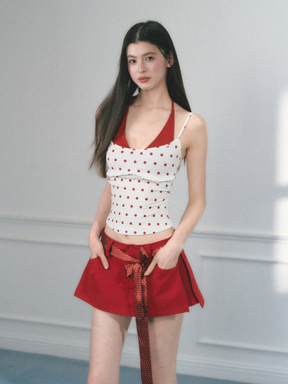 [Baileys Sweet Wine] Multi-Color Halter Neck Slim Bra Top【s0000013554】