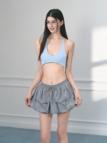 [Baileys Sweet Wine] Multi-Color Halter Neck Slim Bra Top【s0000013554】